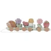 Little Dutch Houten Blokkentrein Egel Fairy Garden FSC, 15dlg. Discount