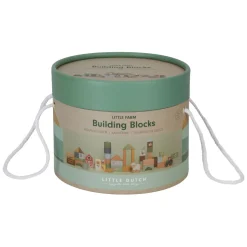 Little Dutch Houten Bouwblokken Little Farm FSC Discount