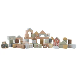 Little Dutch Houten Bouwblokken Little Farm FSC Discount