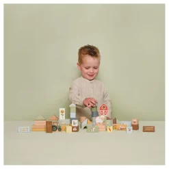 Little Dutch Houten Bouwblokken Little Farm FSC Discount