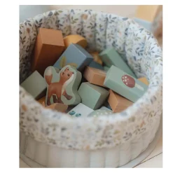 Little Dutch Houten Bouwblokken Forest Friends FSC, 50dlg. Best