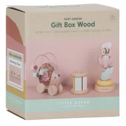 Houten Giftset Hout Fairy Garden FSC, 3dlg.>Little Dutch Clearance