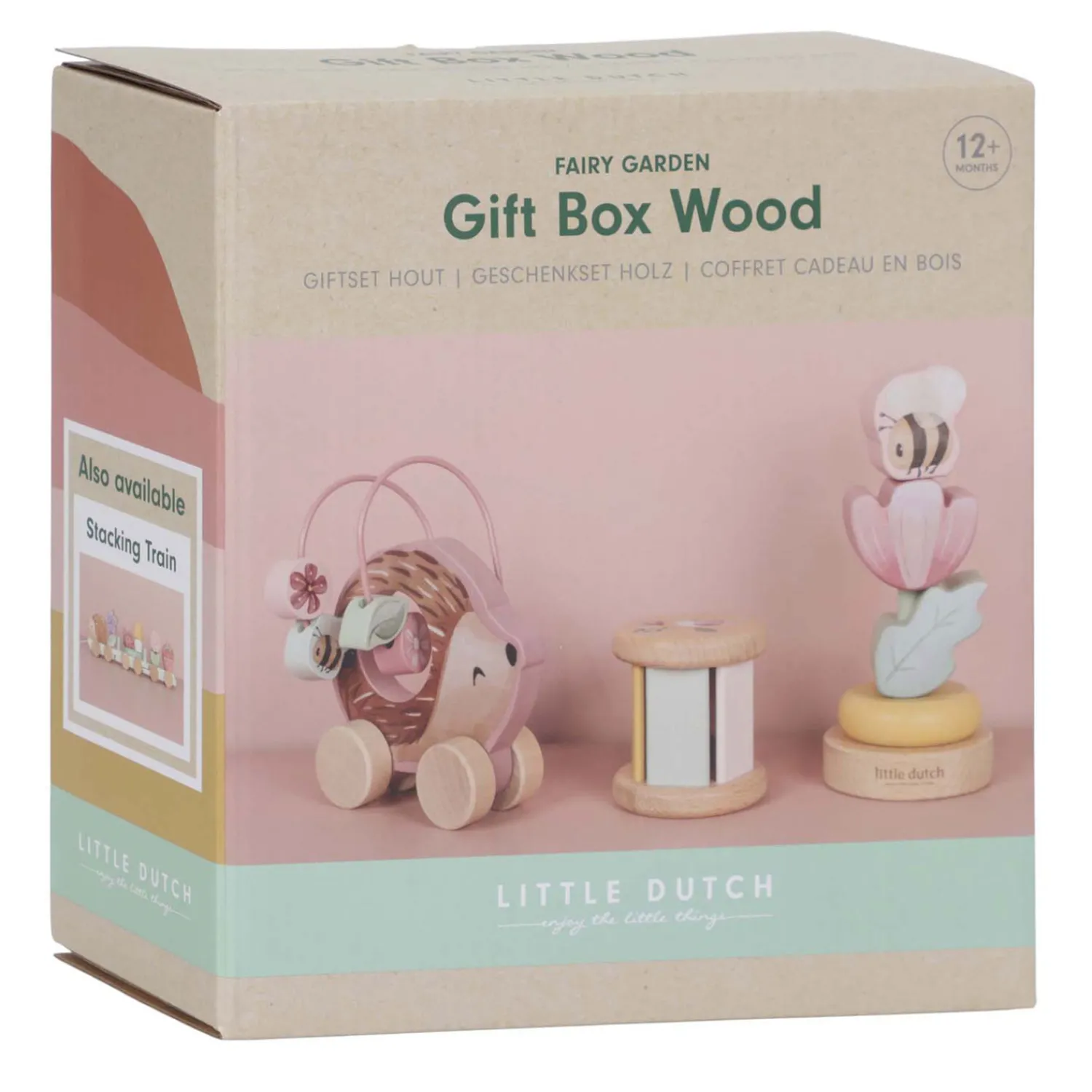 Houten Giftset Hout Fairy Garden FSC, 3dlg.>Little Dutch Clearance