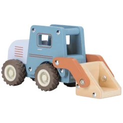 Houten Graafmachine met Poppetje FSC-Little Dutch Discount