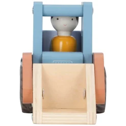 Houten Graafmachine met Poppetje FSC-Little Dutch Discount