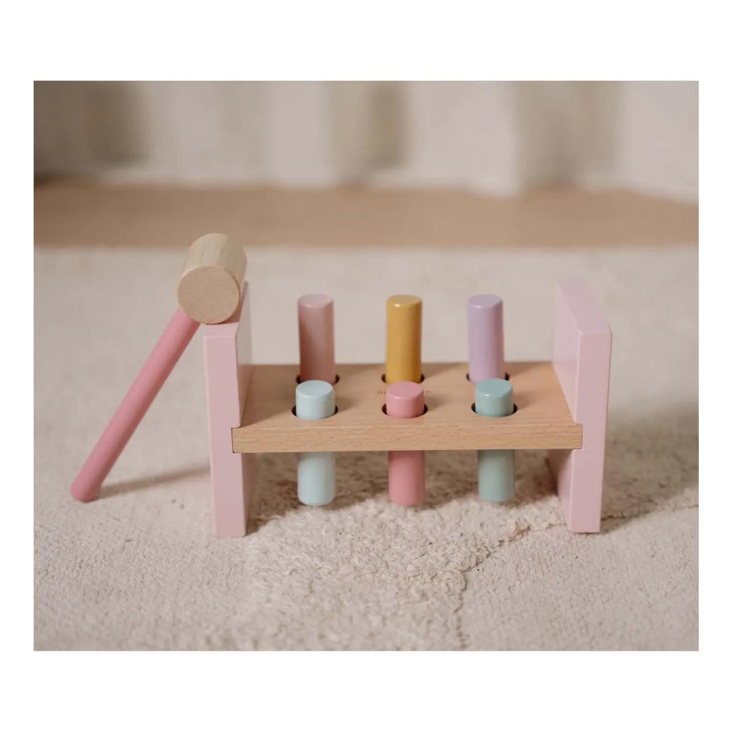 Houten Hamerbank Fairy Garden FSC, 8dlg.-Little Dutch Online