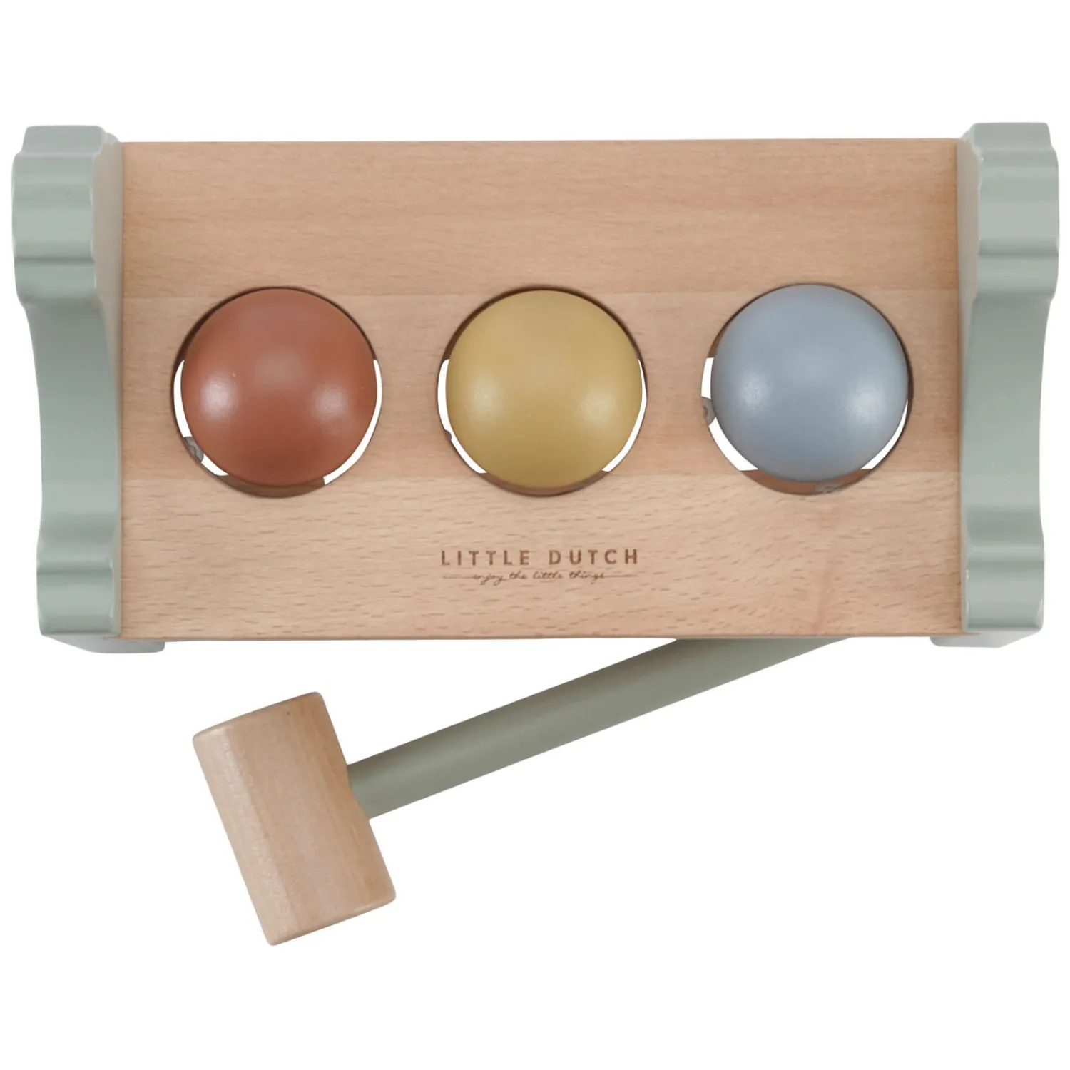 Little Dutch Houten Hamerbank met Ballen Little Farm FSC Discount
