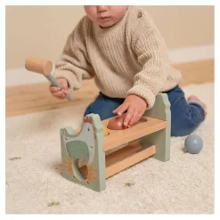 Little Dutch Houten Hamerbank met Ballen Little Farm FSC Discount