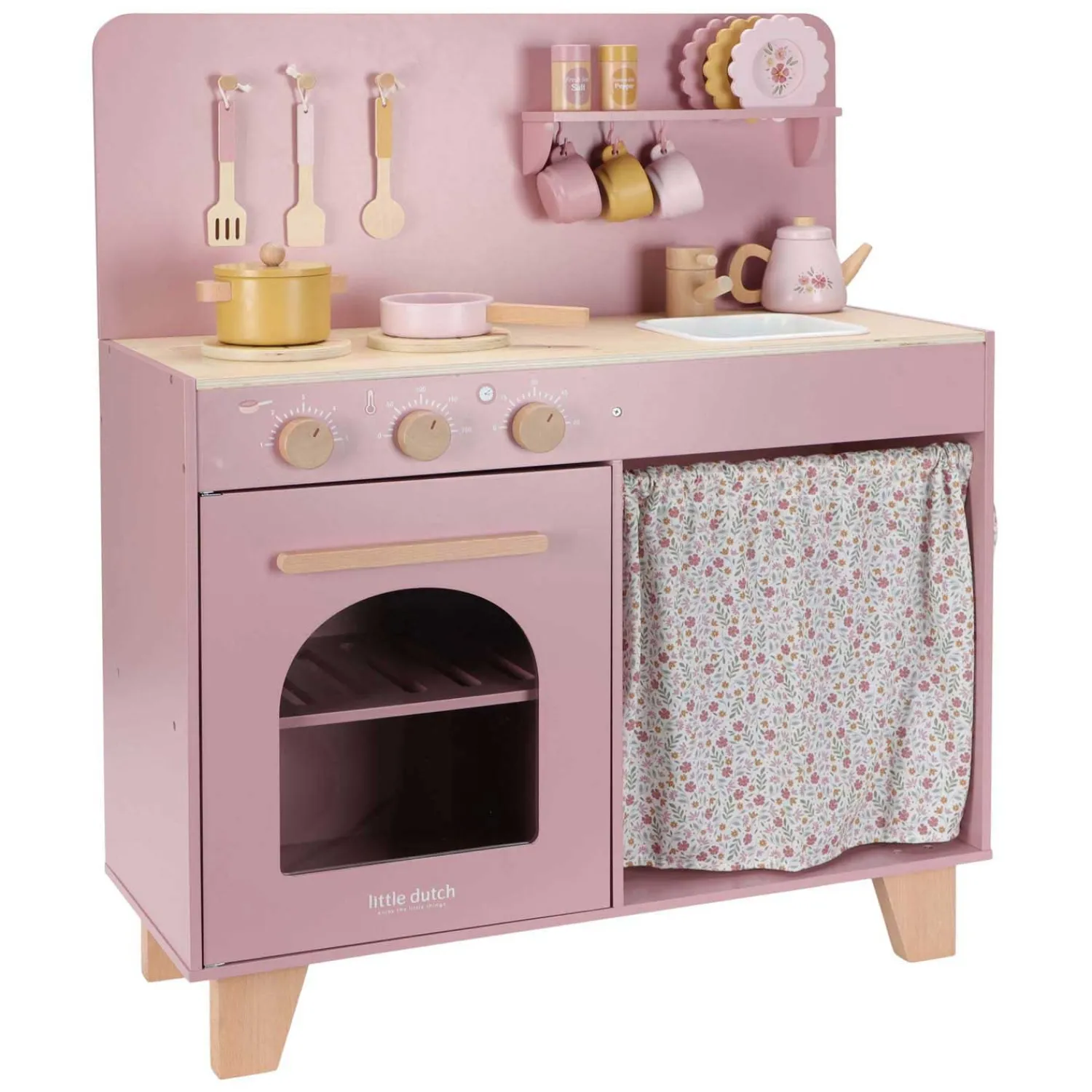 Houten Keuken Roze FSC-Little Dutch Discount