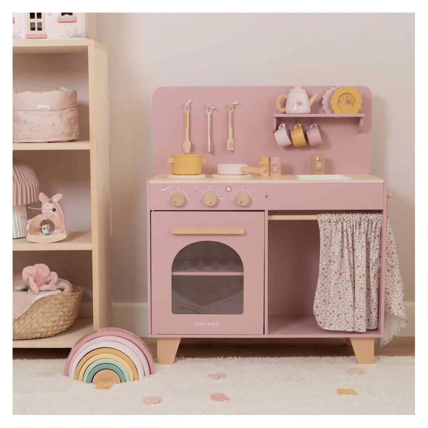 Houten Keuken Roze FSC-Little Dutch Discount