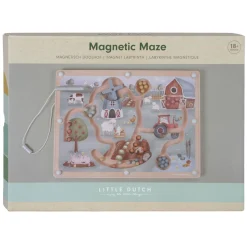 Houten Magnetische Doolhof Little Farm>Little Dutch Best