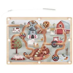 Houten Magnetische Doolhof Little Farm><noscript><img width=