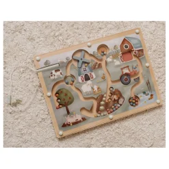 Houten Magnetische Doolhof Little Farm><noscript><img width=