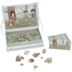 Little Dutch Houten Magnetisch Speelbord Forest Friends FSC New