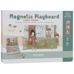 Little Dutch Houten Magnetisch Speelbord Forest Friends FSC New