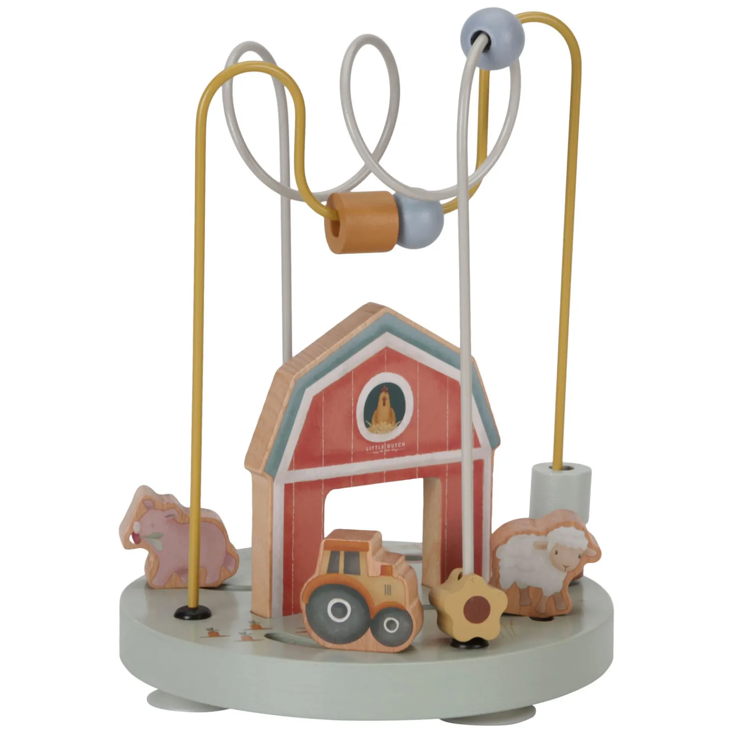 Houten Motoriekspiraal Little Farm FSC-Little Dutch Best