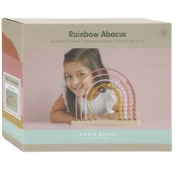 Little Dutch Houten Regenboog Telraam Roze Sale