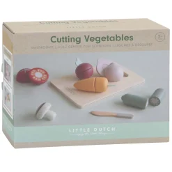 Houten Snijset Groenten, 15dlg.-Little Dutch Best