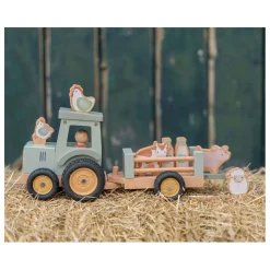 Little Dutch Houten Tractor met Aanhanger en Dieren Speelset Online