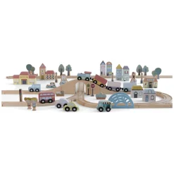 Houten Treinbaan XL - Starterkit FSC>Little Dutch Outlet