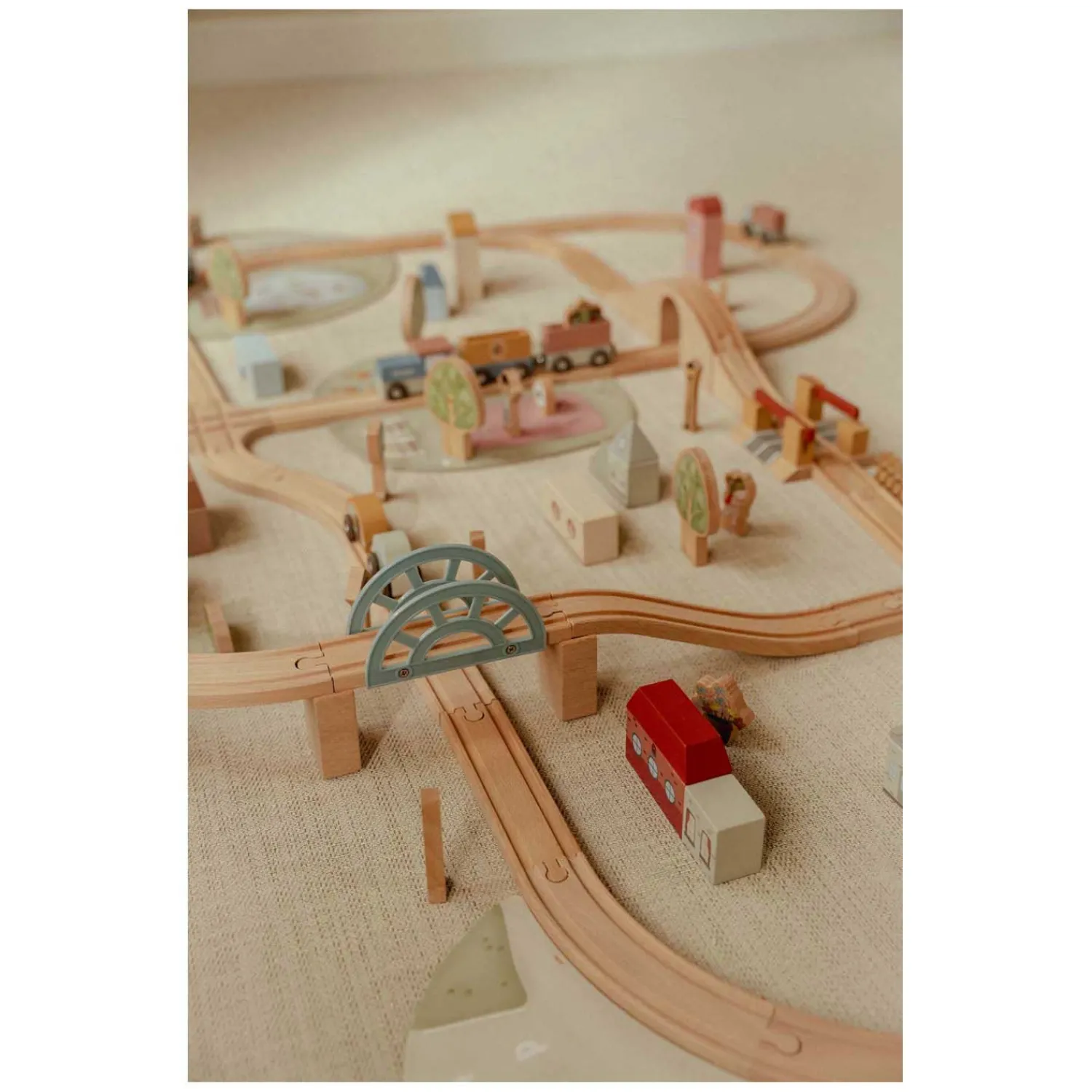 Houten Treinset XXL FSC-Little Dutch New