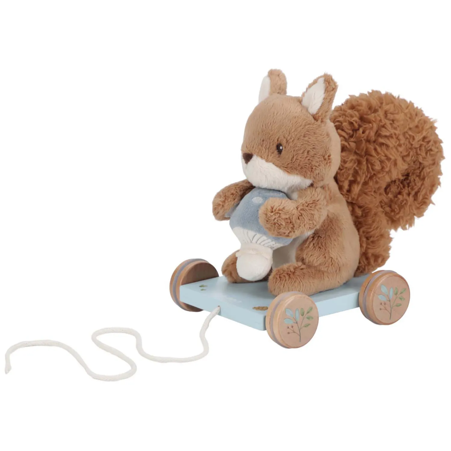 Houten Trekdier Eekhoorn Forest Friends-Little Dutch Best