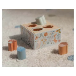 Houten Vormenstoof Forest Friends FSC, 6dlg.-Little Dutch