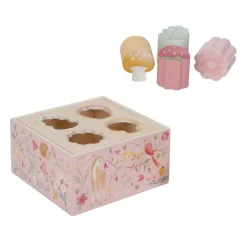 Houten Vormenstoof Fairy Garden FSC, 6dlg.-Little Dutch