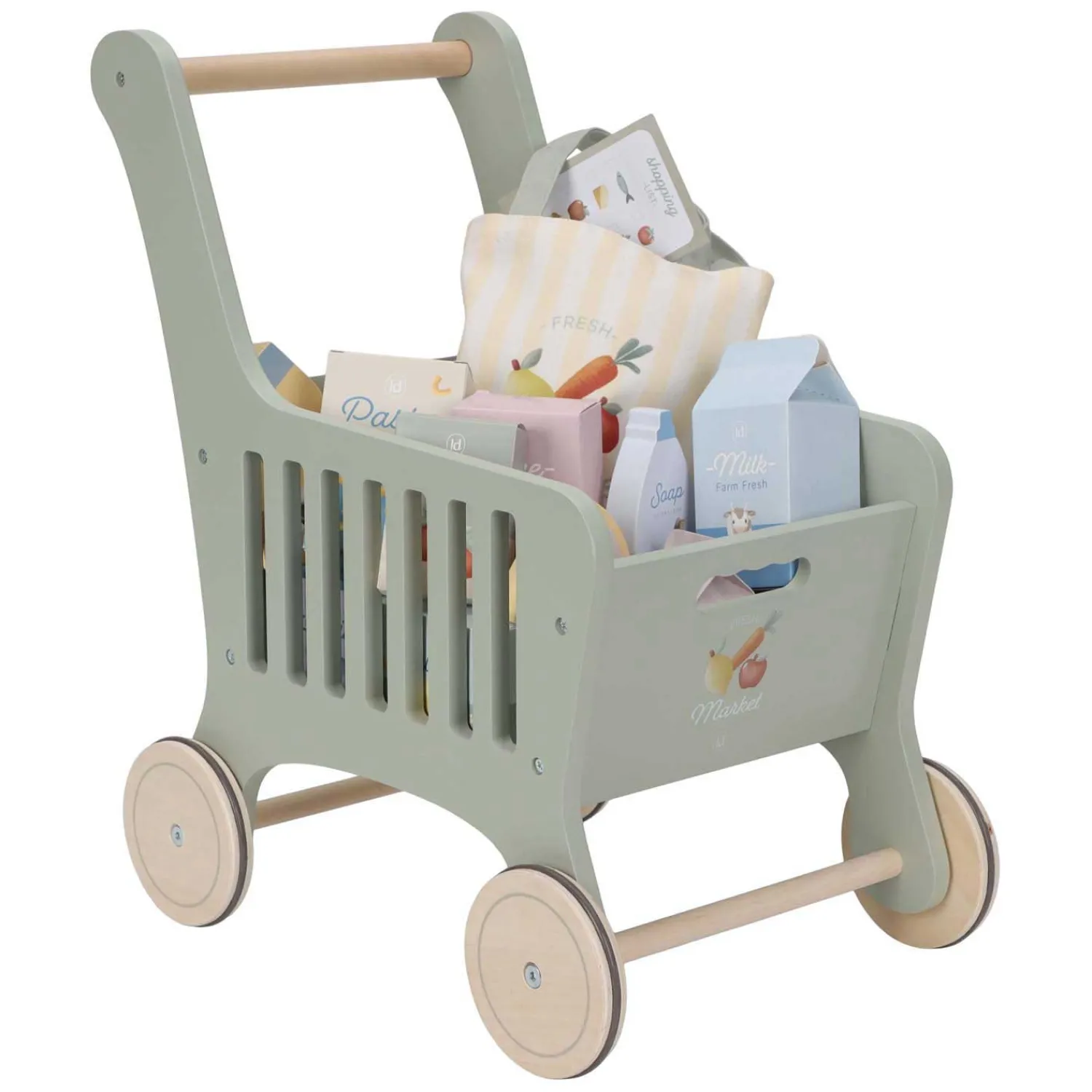 Houten Winkelwagen FSC>Little Dutch Clearance