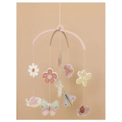 Kartonnen Mobiel Flowers & Butterflies FSC-Little Dutch Hot