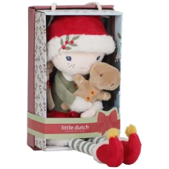 Little Dutch Kerstpop Knuffel Rosa GRS - 35cm Hot