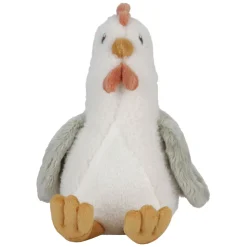 Knuffel Kip Little Farm, 17cm>Little Dutch Online