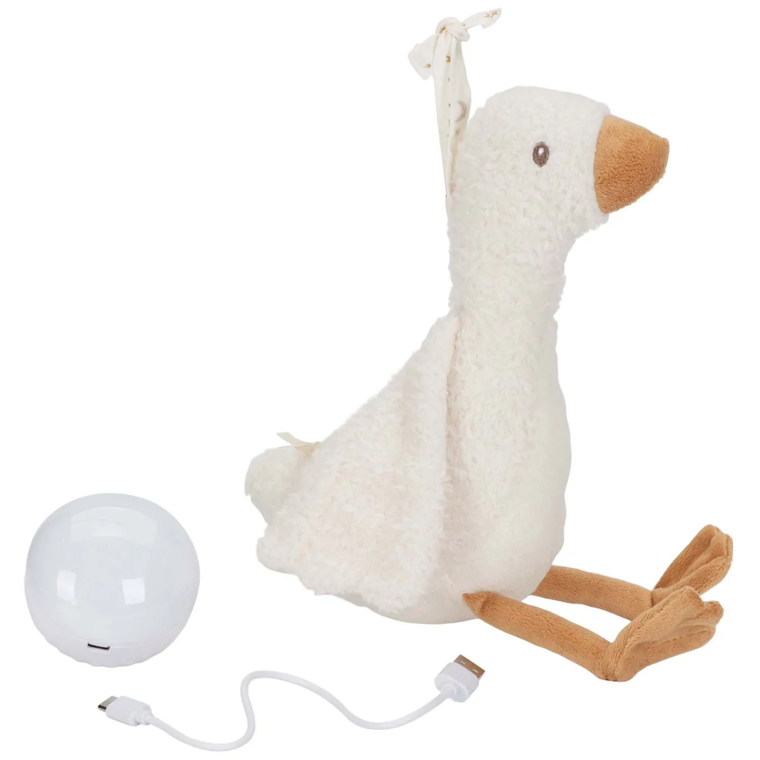 Knuffelgans Licht & Geluid>Little Dutch