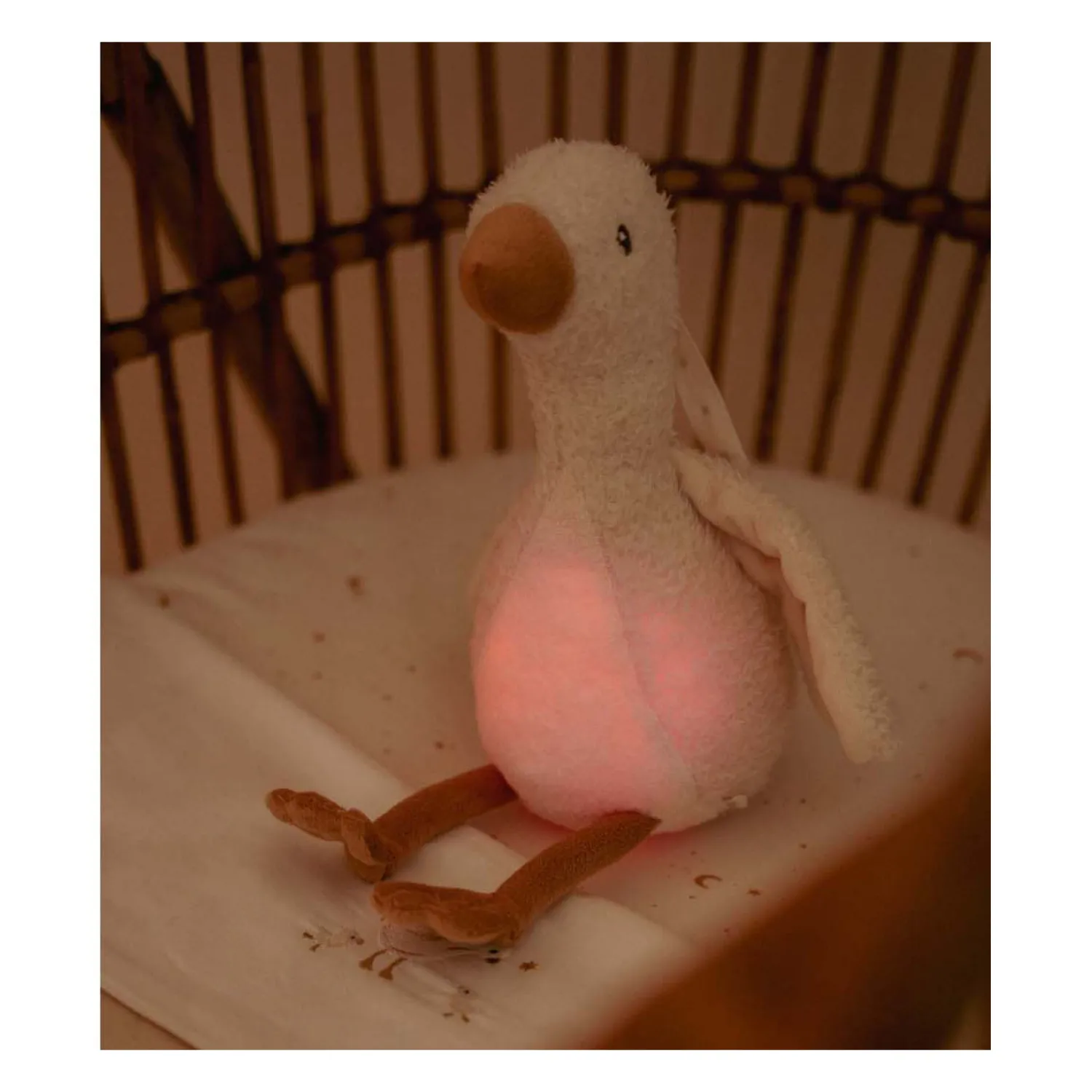 Knuffelgans Licht & Geluid>Little Dutch