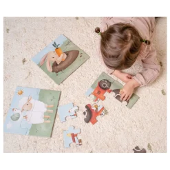Legpuzzel 4in1 Little Farm FSC-Little Dutch Clearance