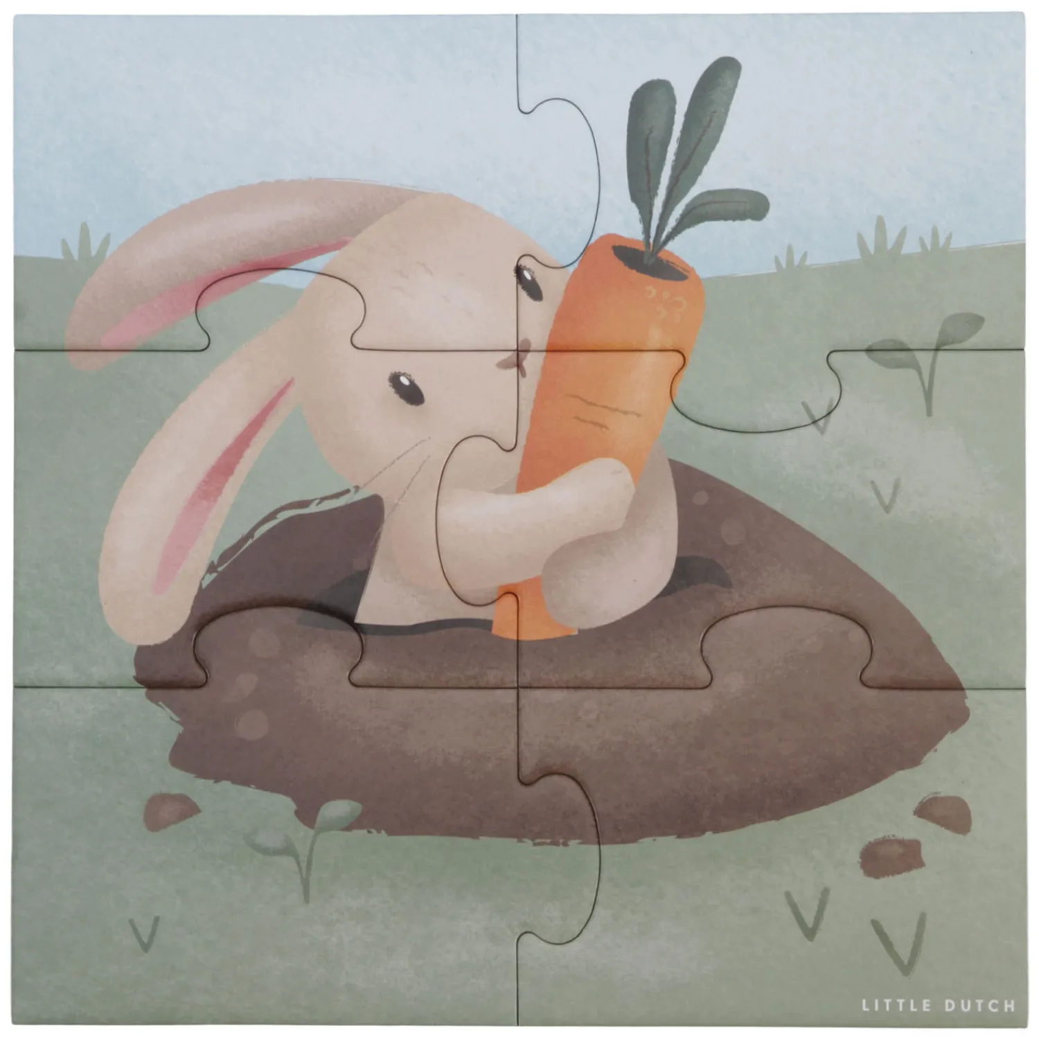 Legpuzzel 4in1 Little Farm FSC-Little Dutch Clearance