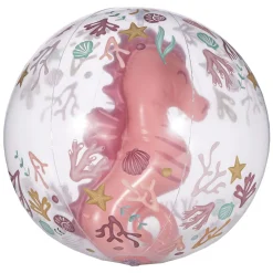 Little Dutch Ocean Dreams Strandbal 3D Figuur Roze