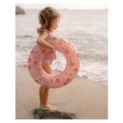 Little Dutch Pink Flower Zwemring, 50cm