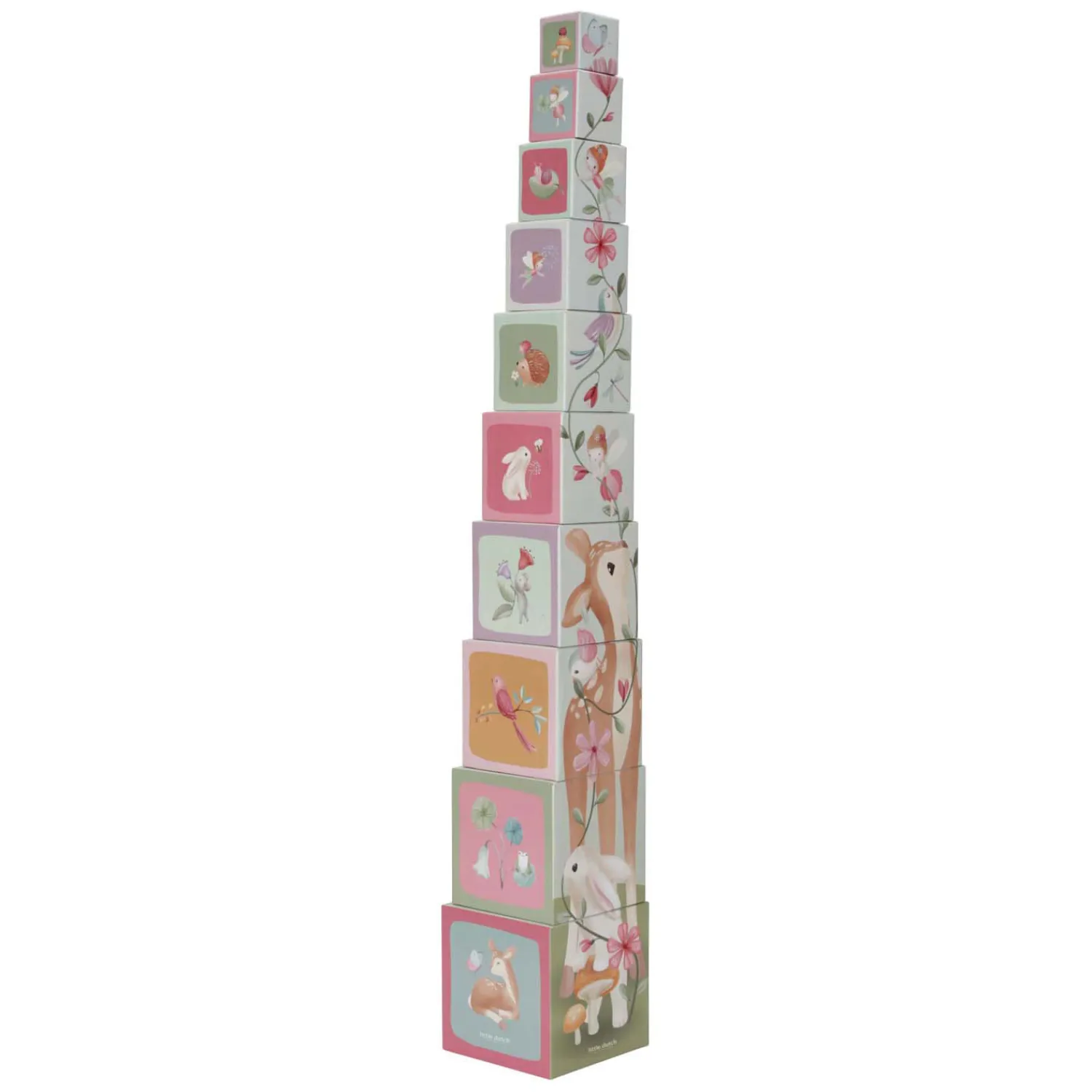 Little Dutch Stapelblokken Fairy Garden FSC, 10dlg. Best