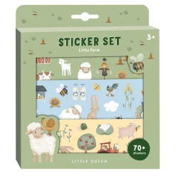 Stickerdoos Little Farm, 3 Vellen-Little Dutch Online
