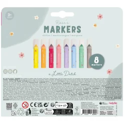 Viltstiften Rosa - 8st.-Little Dutch Online