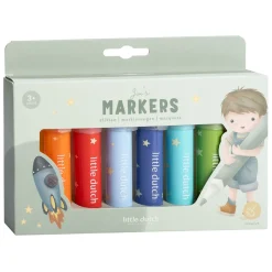 Little Dutch Viltstiften Jim - 8st. Outlet