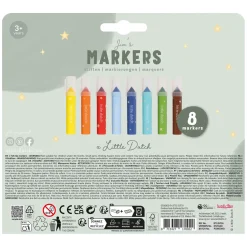 Little Dutch Viltstiften Jim - 8st. Outlet