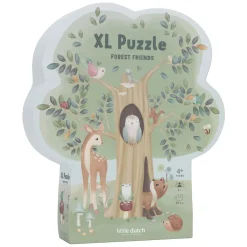 Little Dutch Vloerpuzzel Forest Friends, 37st. Outlet