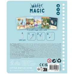Little Dutch Watertekenboek - Jim & Vrienden Outlet