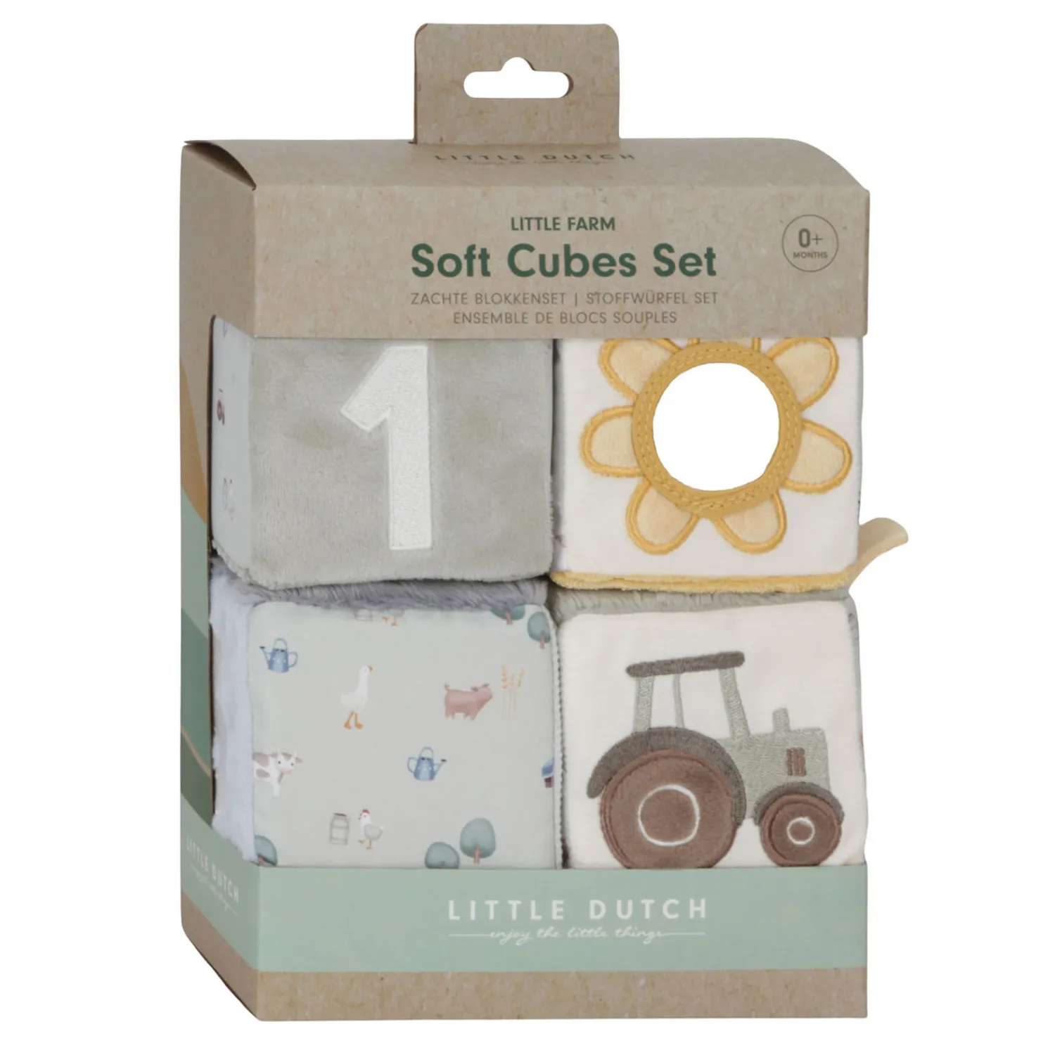 Zachte blokkenset Little Farm>Little Dutch Online