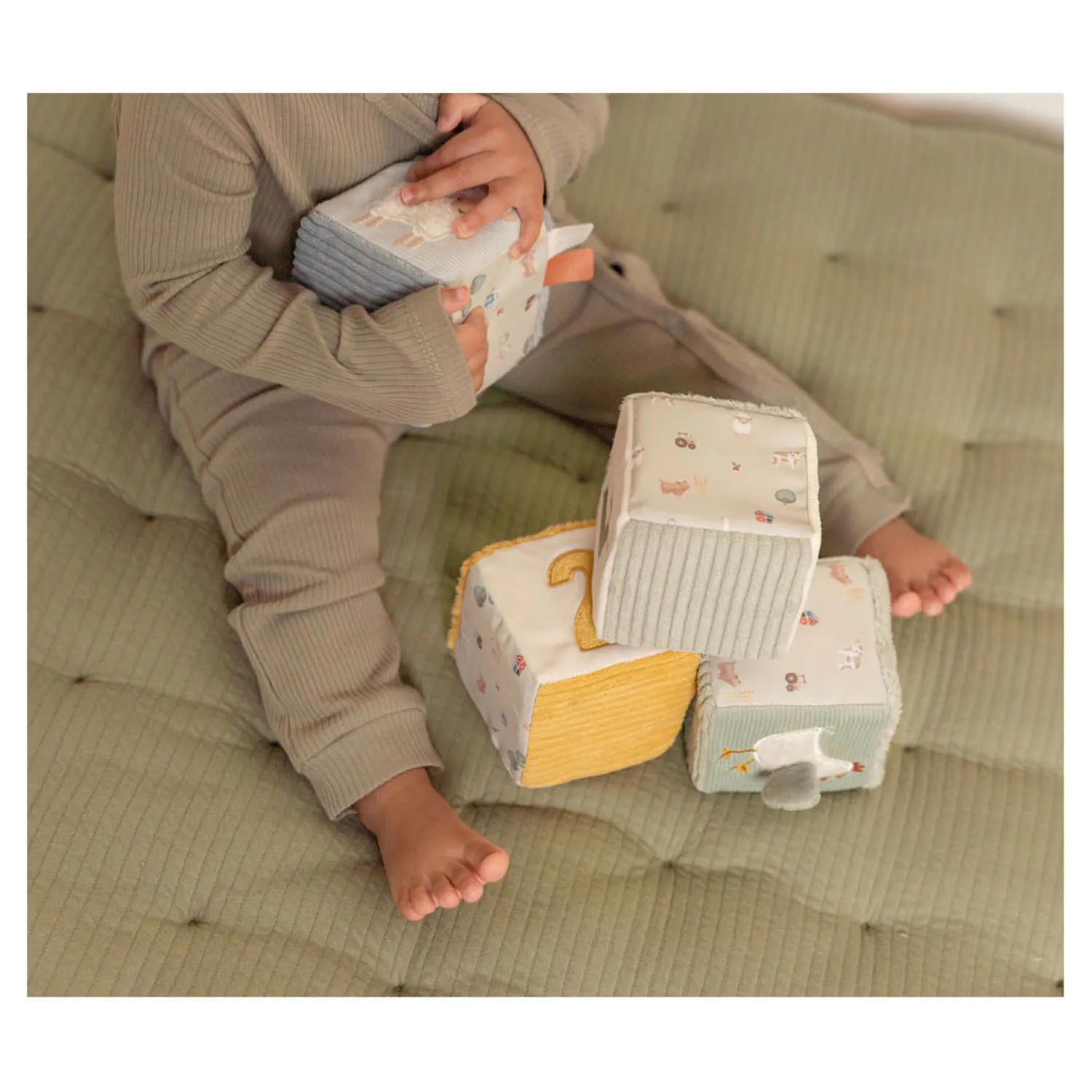 Zachte blokkenset Little Farm>Little Dutch Online