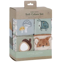 Zachte Blokkenset Forest Friends, 4dlg.-Little Dutch Outlet
