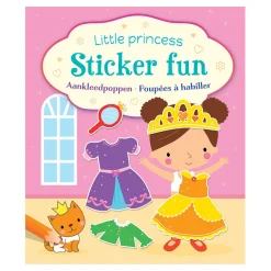 Deltas Little Princess Sticker Fun - Aankleedpoppen Stickerboek Clearance
