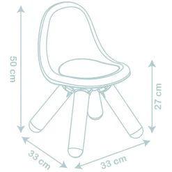 Smoby Little Blauwe Kinderstoel Sale